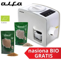 Prasa do tłoczenia oleju Alfa VII generacji nr patentu 004462000-0002 - srebrna